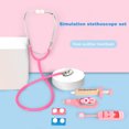 thumbnail image 1 of Neinkie 5Pcs/Set Mini Doctor Toy Educational Adjustable Sturdy Anti-impact Stethoscope Syringe Doctor Toy for Children, 1 of 9