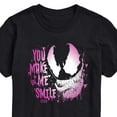 thumbnail image 3 of Marvel Venom - Valentine You Make Me Smile - Men's Short Sleeve Graphic T-Shirt, 3 of 5