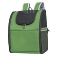 thumbnail image 3 of Bolsa de viaje con ventilación Mochila para mascotas para perros pequeños Gatos Capacidad 35 ml Jaula Verde Yuyangstore Organizador de viajes, 3 of 8