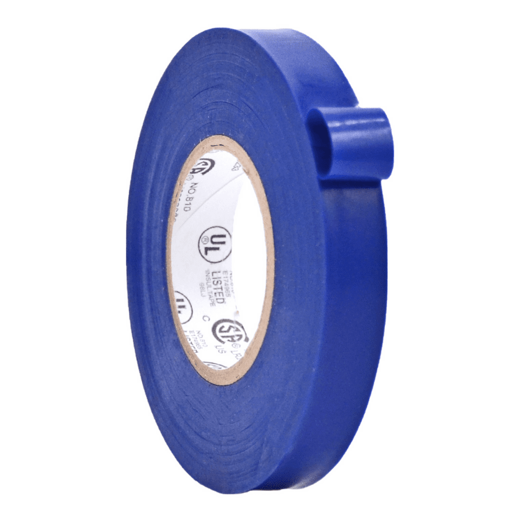 WOD Tape Blue Electrical Tape General Purpose 1/2 in. x 66 ft. High Temp