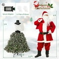 thumbnail image 3 of Costway 5 FT Artificial Mannequin Tree with 465 Branch Tips 50 Warm White LED Lights, 3 of 10