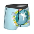 thumbnail image 3 of Naloa Dreaming Travel Print Mens Underwear - Boxers for Men, Classic Briefs for Men, 3 of 9