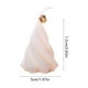 thumbnail image 3 of Vela Decorativa con Forma de Árbol de Navidad | Vela de Cera Blanca | Aromática | Larga Duración | 1 Unidad | 7,2 X 5 X 5 Cm | 50 G, 3 of 6