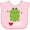 AD-Pink, variant on Inktastic I Love Frogs Gift Boys or Girls Baby Bib