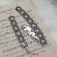 thumbnail image 5 of Vintage Choker Necklace, Victorian Style Concho Ethnic Boho Cameo Metal Collar Necklace for Women Vacation Retro Bohemian Jewelry, 5 of 15
