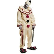 Horror Killer Clown Costume Adult Halloween Doctor Parnassus Twisty Medium 40-42