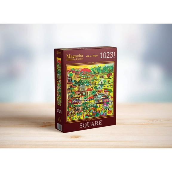 Magnolia Life in Asia Jigsaw Puzzle