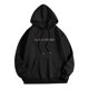 thumbnail image 5 of MHFRRA Sudadera con Capucha para Hombre, de Manga Larga, Informal, con Diseño Estampado, para Uso Diario, para El Hogar, Al Aire Libre, Senderismo, Otoño E Invierno, Tela Suave y Cómoda Negro, 5 of 6