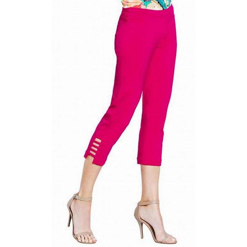 Slimsation - Slim-Station By Multiples NEW Pink Womens Size 16 Cropped ...