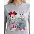 thumbnail image 4 of Minnie Mouse and Daisy Duck Women's Graphic Tee with Short Sleeves, Women's and Women's Plus, 4 of 5