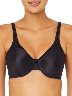 Photo 1 of Bali Womens Passion for Comfort Seamless Minimizer Underwire Bra - Best-Seller, 38G, BLACK