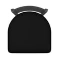 thumbnail image 3 of Holland Jackie XL 25" Counter Stool - Pewter/Black Vinyl Seat, 3 of 4