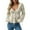White, variant on Christmas Sweaters for Women Casual Pullover Sweater Deep V Neck Tie Drawstring Long Sleeve Ruffle Hem Blouse Soft Comfortable Knit Wear Christmas Sweaters