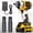 Yellow wrench + battery *1, variant on DGB Cordless Impact Wrench, High Torque Rechargeable Power Tool for Automotive Tire Changes and Fastening Repairs