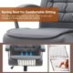 thumbnail image 5 of Hoxne Executive Office Chair Adjustable Leather Chair High Back Swivel Office Desk Chair with Padded Armrest 350lbs My Lux Decor Round, 5 of 10