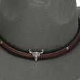 thumbnail image 7 of NOLDARES Cowboy Hats for Kids Vintage Wide Brim Felt Cowboy Hat Girls Cowgirl Hat with Belt Buckle(Grey,3-18 Y), 7 of 7