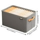 thumbnail image 2 of Organizador de sujetadores, caja de almacenamiento plegable para pantalones vaqueros, almacenamiento doméstico de tela (gris XL), 2 uds., 2 of 3