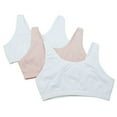 thumbnail image 2 of Fruit of the Loom Women's Tank Style Cotton Sports Bra, 3-Pack, Style-9012, 2 of 3