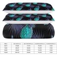 thumbnail image 2 of HAHDAXIA Pineapple Pattern Fruit Bedding Solid Comforter Set for All Seasons,3 Pieces(1 Comforter+2 Pillowcases),Soft Microfiber Bedding Set Full(79"x90"), 2 of 7
