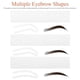 thumbnail image 4 of 12 láminas de plantillas adhesivas para cejas, plantillas adhesivas para cejas, 4 of 7