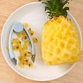 thumbnail image 3 of Pebbuoy Pineapple Corer And Slicer Multifunctional Pineapple Eye Remover Cutter Strawberry Stem Remover Tool Stainless Steel Precision Blades Ergonomic Handle Easy Use Kitchen Essential, 3 of 6