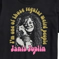 thumbnail image 3 of Janis Joplin - One Of Those Regular Weird People - Men's Short Sleeve Graphic T-Shirt, 3 of 5
