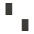 thumbnail image 3 of serony Notebook Plain Creatively Jotter Keep Diary Journals Paper Imitation Leather 200 Pages Diaries Office Business Black 2Set, 3 of 6