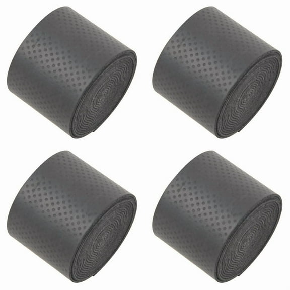 4X Badminton Tennis Racket Handle over Grip Wrap Sweat Band Black