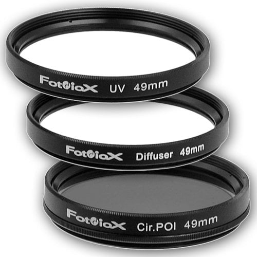 72mm for Canon Pentax Fotodiox Filter Kit Panasonic Camera Lenses. Circular Polarizer Olympus UV Soft Diffuser Sony Nikon