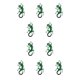 thumbnail image 1 of Colgadores de Puerta Decorativos Cateissary Metal Adornos Únicos Verde 10Conjunto, 1 of 6