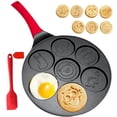 thumbnail image 1 of Yeater Mini Non-Stick Pancake Griddle Pan with 7 Vessels, 1 of 6