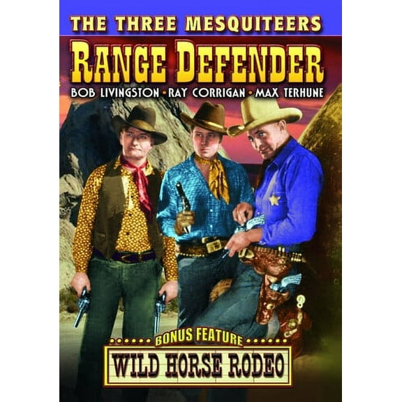 Range Defenders & Wild Horse Rodeo (DVD), Alpha Video, Western