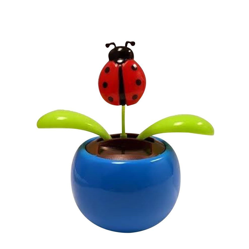 Solar Flower Dancing Flower Insect Soccer Ball Scarecrow Toys Flip Flap 