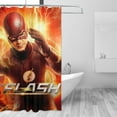 thumbnail image 3 of The Flash Shower Curtain For Bathroom Decor 72x72 Inch Waterproof Bath Curtains Decorative Bathroom Accessories, 3 of 8