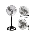 thumbnail image 1 of Ventilador 3 en 1 "18 Triple Función Piso Pie Pared Plata LámparaYa Artfan 23067-4 / 3 en 1 / Ventilador de Pie, 1 of 6