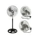 thumbnail image 1 of Ventilador 3 en 1 "18 Triple Función Piso Pie Pared Plata LámparaYa Artfan 23067-4 / 3 en 1 / Ventilador de Pie, 1 of 6