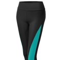 thumbnail image 3 of FashionOutfit Women's Side Panel Color Contrast Cycling Legging Pants, 3 of 3