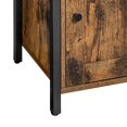 thumbnail image 4 of Benjara BM233691 Table de Chevet 1 Porte avec Compartiment Ouvert&44; Marron, 4 of 5