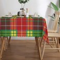 thumbnail image 3 of Rectangle Table Cloth, Scottish Clan Buchan Tartan Plaid Resistant Washable Tablecloth Decorative Table Cover for Dining, Indoor and Outdoor, 3 of 6