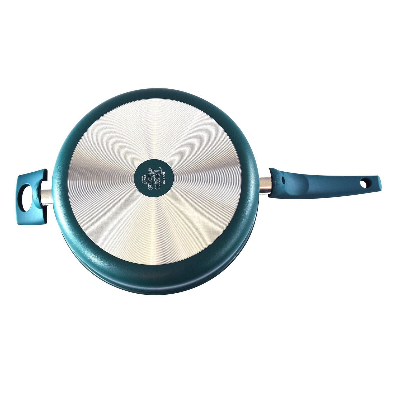 Taste of Home TC137A Nonstick 4 Qt Sauté Pan with Lid