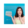 thumbnail image 2 of Joyero De Cristal Decorativo Con Fondo De Espejo Y Diamantes Color Plateado Xtellar transparente, 2 of 4