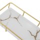 thumbnail image 3 of Bathroom Vanity Tray Modern Stylish Anti Slip Kitchen Sink Countertop Storage Organizer S White, 3 of 4