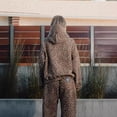 thumbnail image 2 of Y2K   High Street Brand AKIMBO New  Leopard Print Hooded Sweatshirt Loose Sweatshirt, 2 of 6