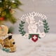 thumbnail image 5 of Adorno redondo de madera para la puerta de Navidad | Cartel de madera cortado con láser | Motivo del muñeco de nieve de Papá Noel | Decoración navideña versátil | 1 Pieza | 12cm/4,7 pulgadas, 5 of 6