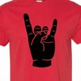 thumbnail image 4 of Inktastic Rocker Horns T-Shirt, 4 of 5