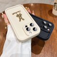 thumbnail image 5 of 3D Cute Golden Rabbit Silicone Soft Phone Case For iPhone 15 16 Pro Max 14 13 12 11 XS XR 7 8 Plus Shockproof Candy Matte Cover tzw, 5 of 5