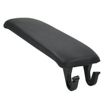 Fit for Audi A4 S4 B7 2004-2008 Leatherette Center Console Lid Armrest Cover (Black)
