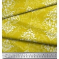 thumbnail image 3 of Soimoi Polyester Crepe Fabric Filigree Damask Print Sewing Fabric Yard 52 Inch Wide, 3 of 3