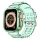 thumbnail image 1 of Correa de Silicona Transparente con Case para Apple Watch, Compatible con Todas las Series, 1 of 5