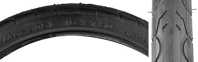 SUNLITE Tires Sunlt 16X1.5 Bk/Bk Kwest 60Lbk193